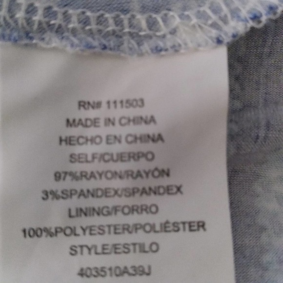 Luxology Chevron Print Spaghetti Strap Dress - Picture 7 of 8